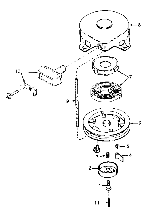 REWIND STARTER NO. 590420