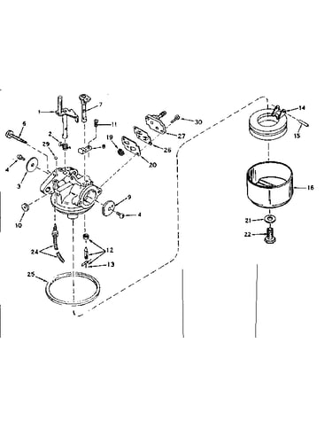 Carburetor no. 631895