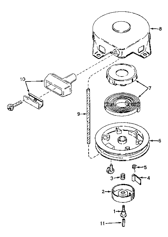 Starter assembly