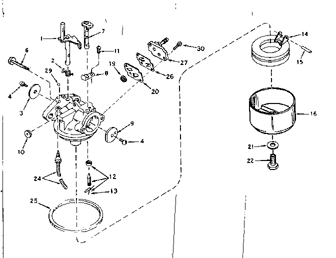 CARBURETOR NO. 631895