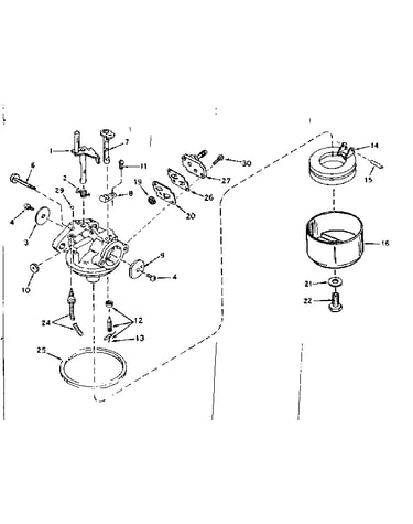 Carburetor no. 631895