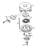 Rewind starter no. 590420
