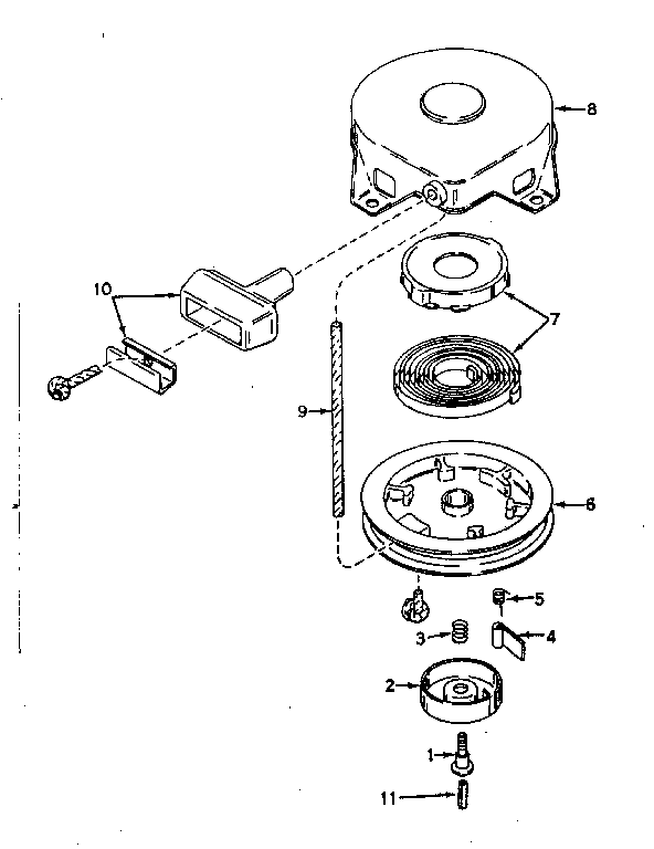 REWIND STARTER NO. 590420