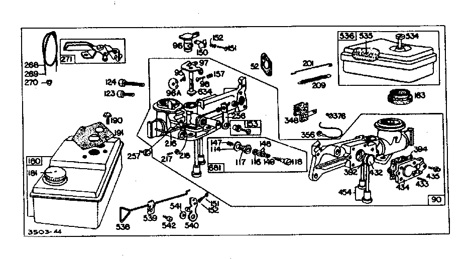 Carburetor assembly