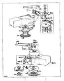 Blower housing and motor electric starter
