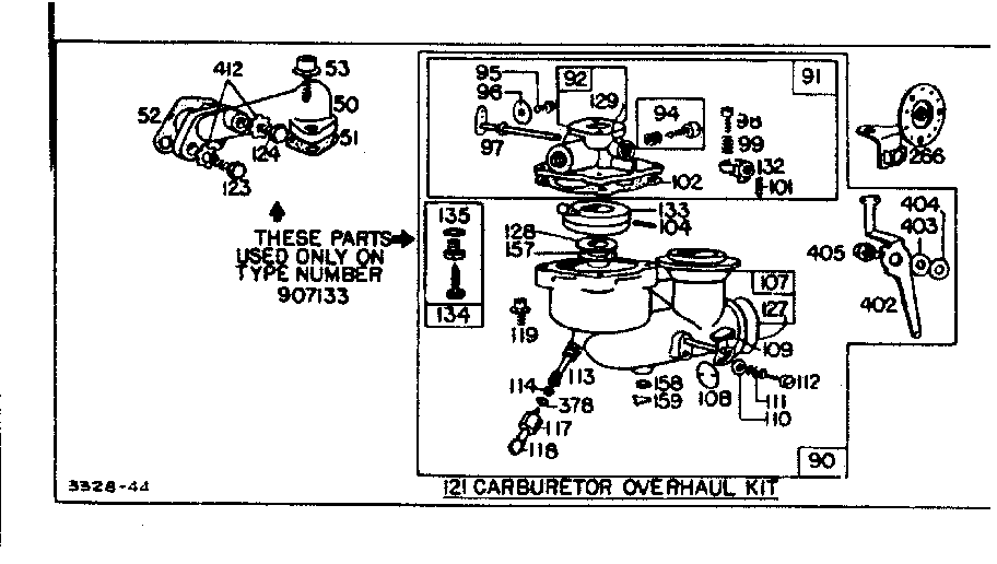 Carburetor assembly