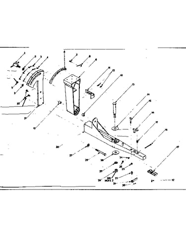 Miter arm assembly