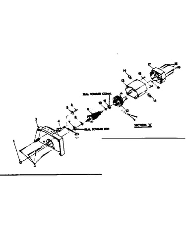 Field and armature assembly
