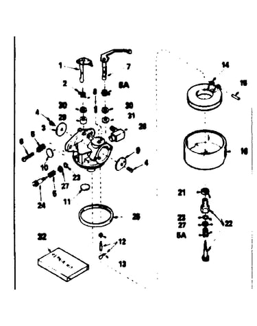 Carburetor no. 631702