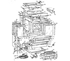 Kenmore 1037805400 body section diagram