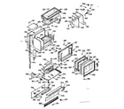 Kenmore 1037747100 upper body section diagram