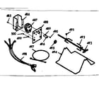 Kenmore 1037747140 catalytic oven liner kits diagram