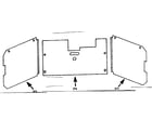 Kenmore 1037806605 liner kit no. 700133 diagram