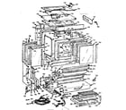Kenmore 1037845400 body section diagram
