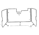 Kenmore 1037886660 optional liner kit no. 700135 diagram