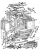 Upper oven section