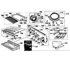 Kenmore 2582373780 optional accessories diagram