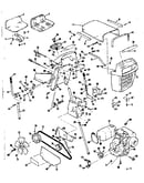 Steering assembly and grill