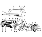 Craftsman 426260921 sweeper unit assembly diagram