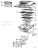 Grill and burner section
