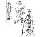 Kenmore 400829100 replacement parts diagram