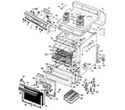 Kenmore 99121-8(1988) body section diagram
