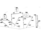 Sears 308771460 frame assembly diagram
