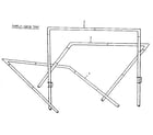 Sears 308771710 frame assembly diagram