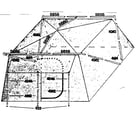 Sears 308771781 frame assembly diagram