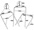 Sears 308771810 frame assembly diagram
