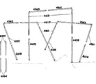 Sears 308771890 frame assembly diagram