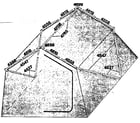 Sears 308771950 frame assembly diagram