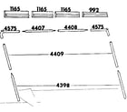 Sears 308772511 frame assembly diagram