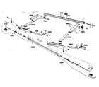 Sears 308777160 frame assembly diagram