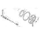 Sears 365473440 chain wheel assembly diagram