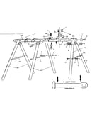 A-frame hardware bag #93667