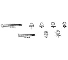 Sears 51272338-83 open hardware bag no. 93608 diagram