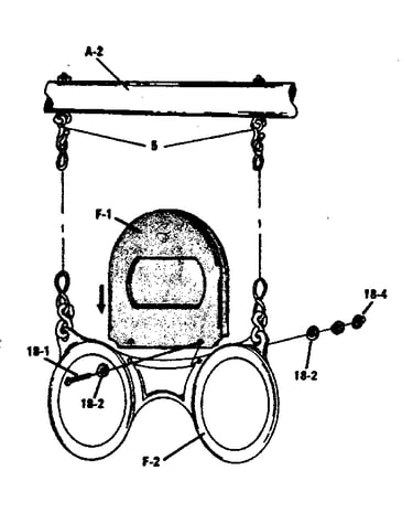 Trap ring hardware bag no. 99305