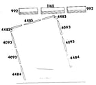 Sears 308772610 frame assembly diagram