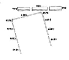 Sears 308772621 frame assembly diagram
