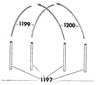 Sears 308773070 frame assembly diagram