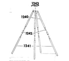 Sears 308774030 frame assembly diagram