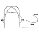 Sears 308774120 frame assembly diagram
