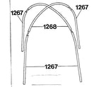 Sears 308774250 frame assembly diagram