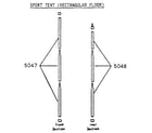 Sears 308774270 floor frame (rectangular) diagram