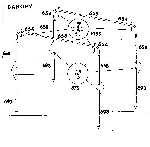 Canopy parts