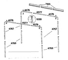 Sears 308776630 frame assembly diagram
