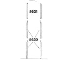 Sears 308777210 frame assembly diagram
