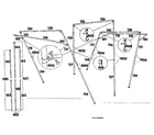 Sears 308780030 frame assembly diagram