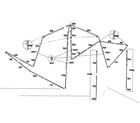 Sears 308780070 frame assembly diagram
